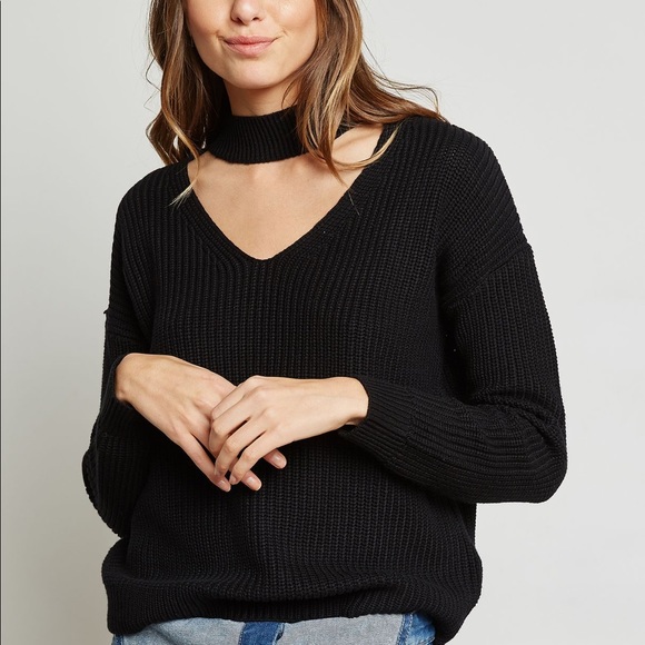 Forever 21 Sweaters - Choker neck sweater